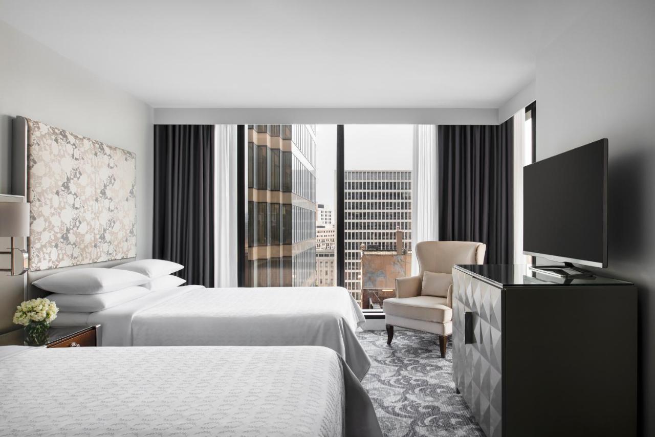 Sheraton Melbourne Hotel Buitenkant foto A guest room at the hotel
