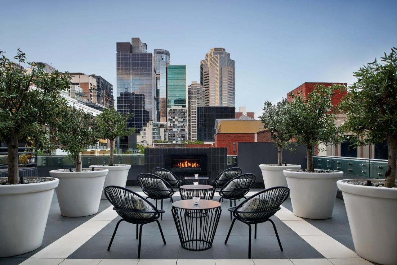 Sheraton Melbourne Hotel Buitenkant foto The rooftop bar at the Hotel